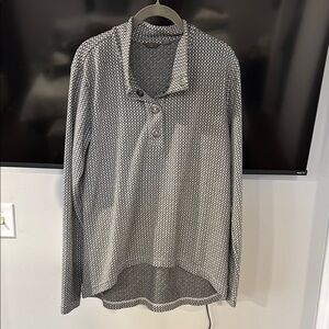 Merrell Black and White Patterned Shirt